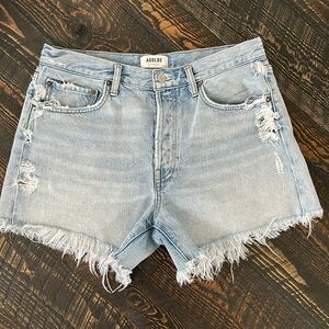 AGOLDE Parker Long Jean shorts! SZ 29!